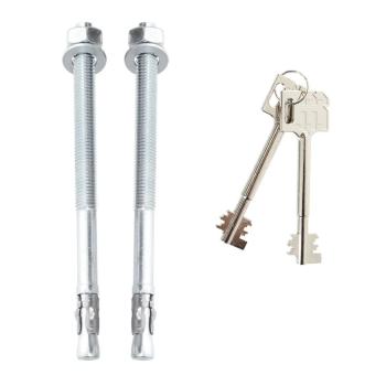 Rottner Stahlbüroschrank Office 4 Premium Doppelbartschloss lichtgrau T05035